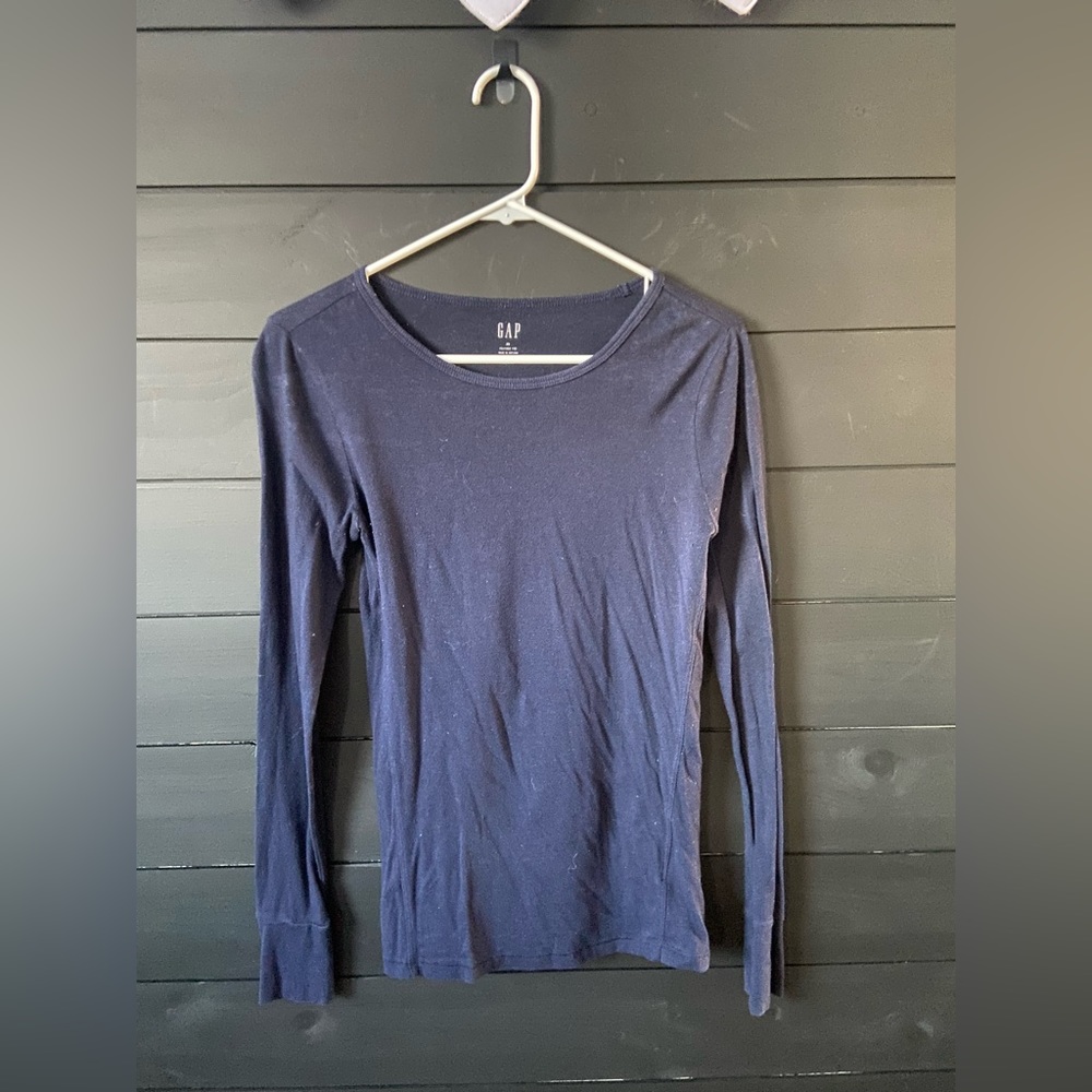 BUNDLE WOMENS gap long sleeve feather shirts